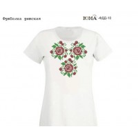 Детская футболка под вышивку бисером и нитками ФДД-10